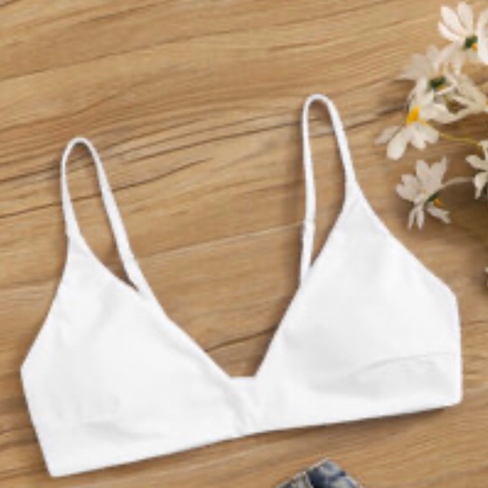 White bikini